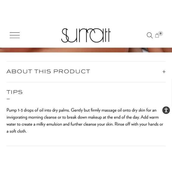 SURRATT HINOKI CLEANSING OIL. Retail for 1 $90 - Picture 5 of 10